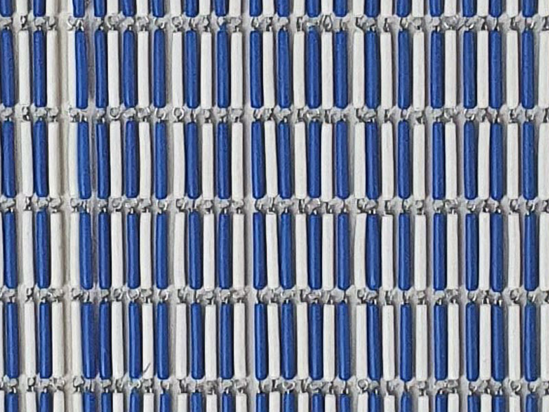 cortina cuentas blanco azul 204x80 1u